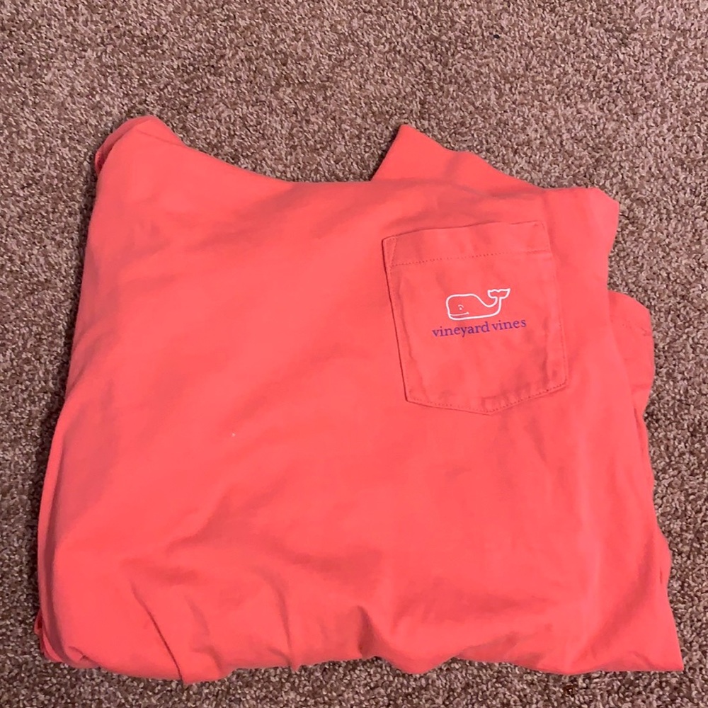 Vineyard Vines long sleeve pink/peach long sleeve